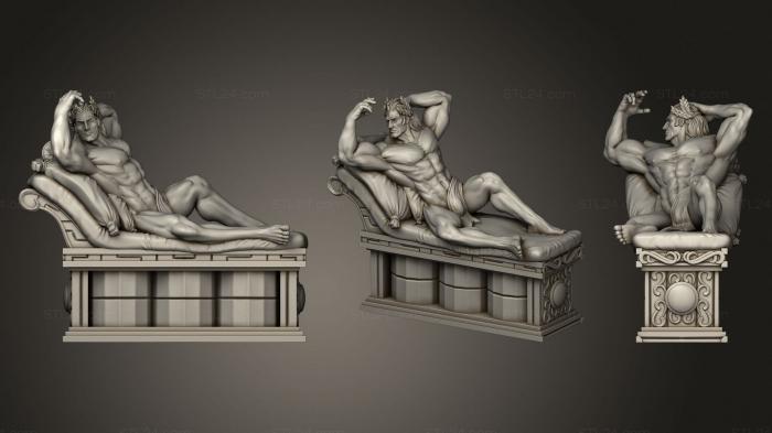 Religious statues (Chaise, STKRL_0183) 3D models for cnc